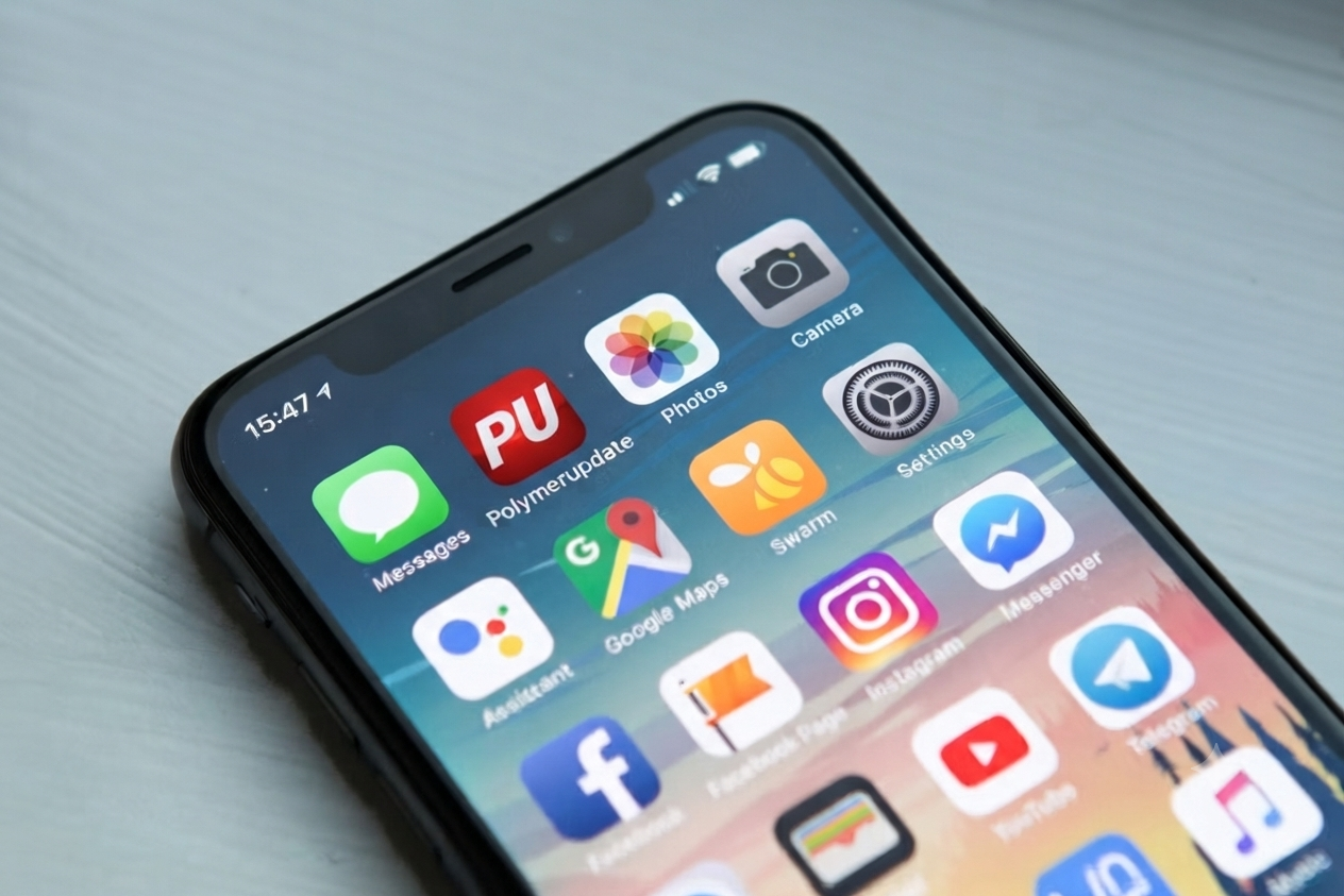 Polymerupdate mobile applications across Android and iOS for polymer and petrochemical market developments.